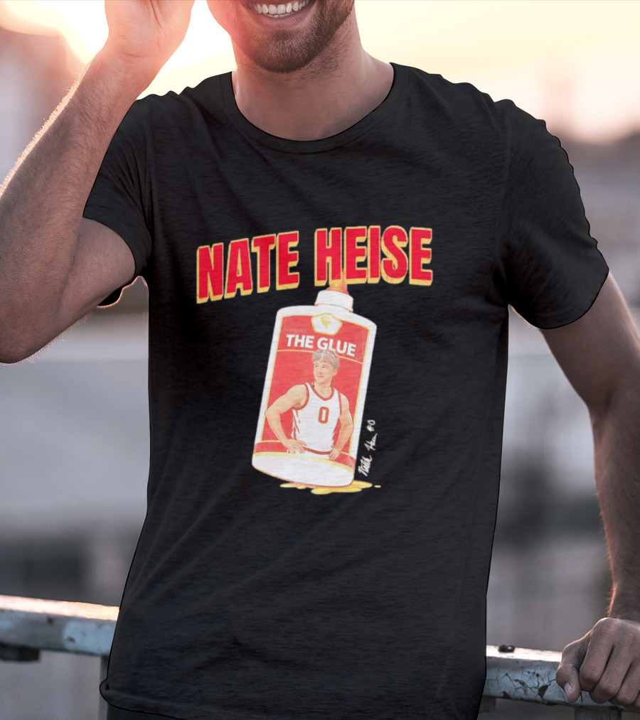 Nate Heise The Glue Bottle Basketball Player T-Shirt