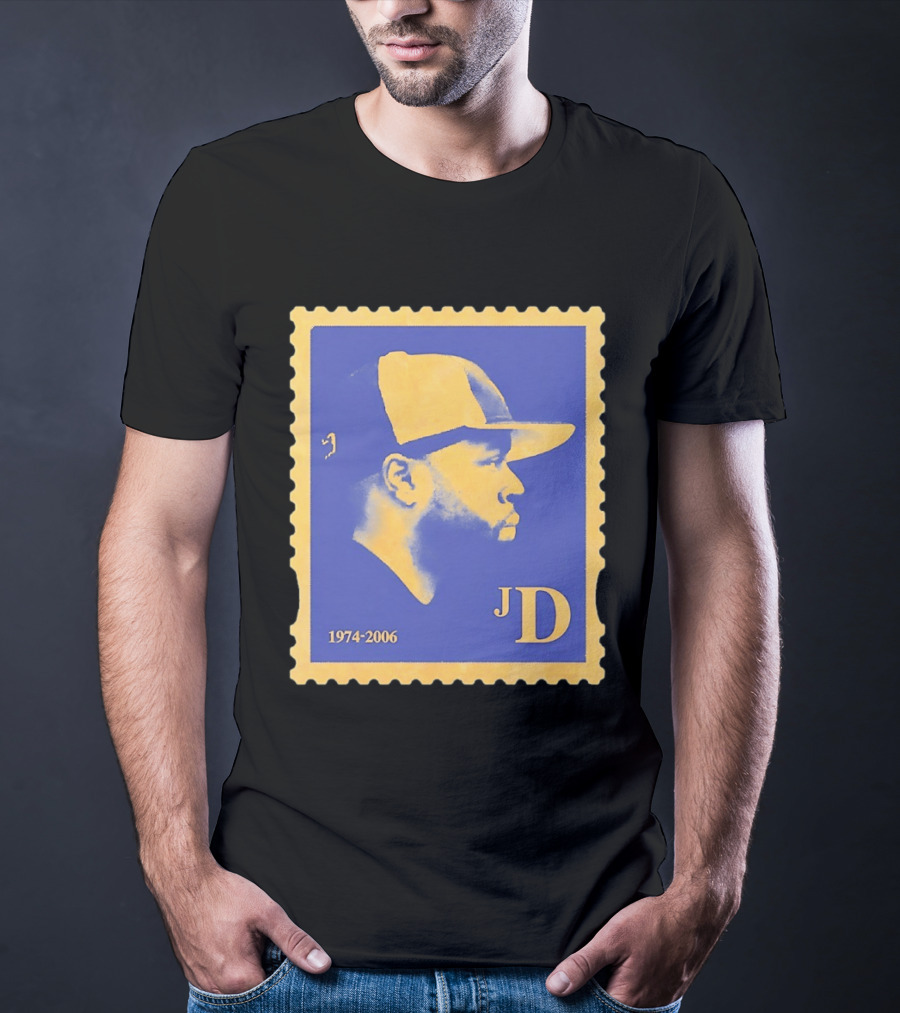 J Dilla Stamp 1974 2006 JD T-Shirt