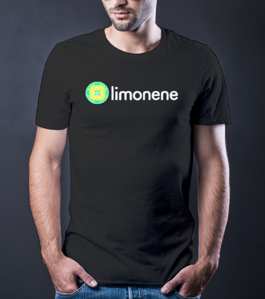 Limonene Citrus Slice Green Yellow T-Shirt