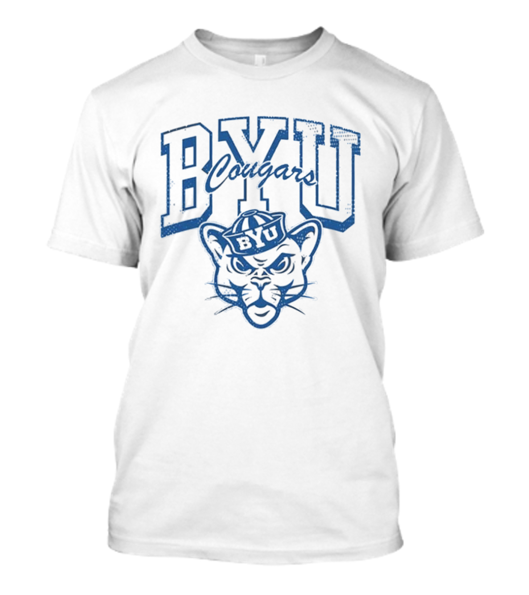 BYU Cougars Alma School Football Name Arch T-Shirt