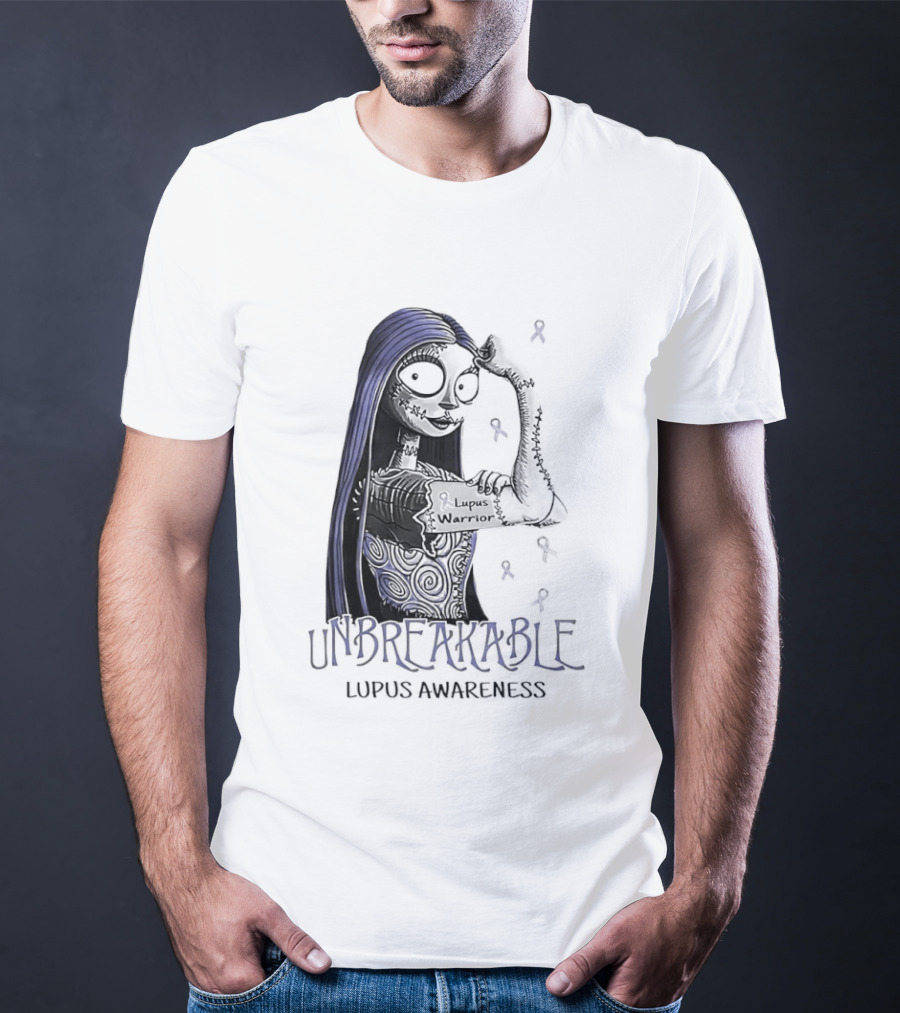 Unbreakable Lupus Awareness Sally Character ז T-Shirt