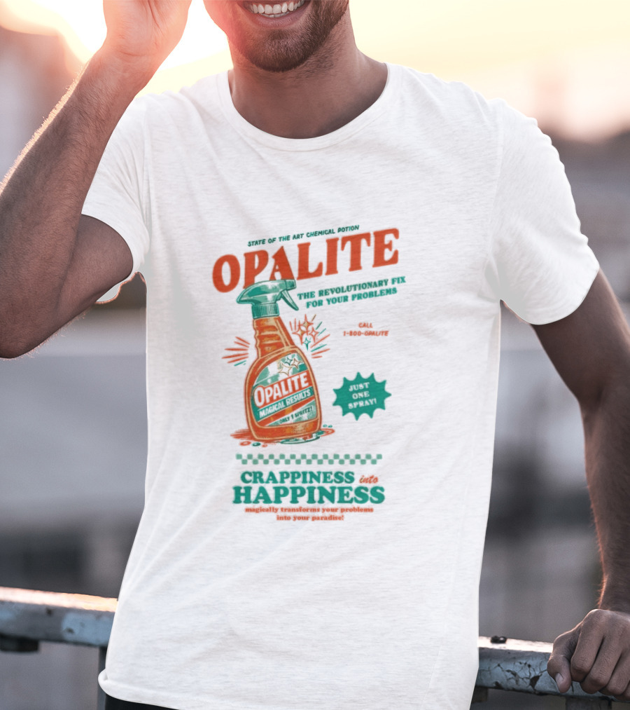 Opalite State Of The Art Chemical Potion Craftiness And Happiness T-Shirt
