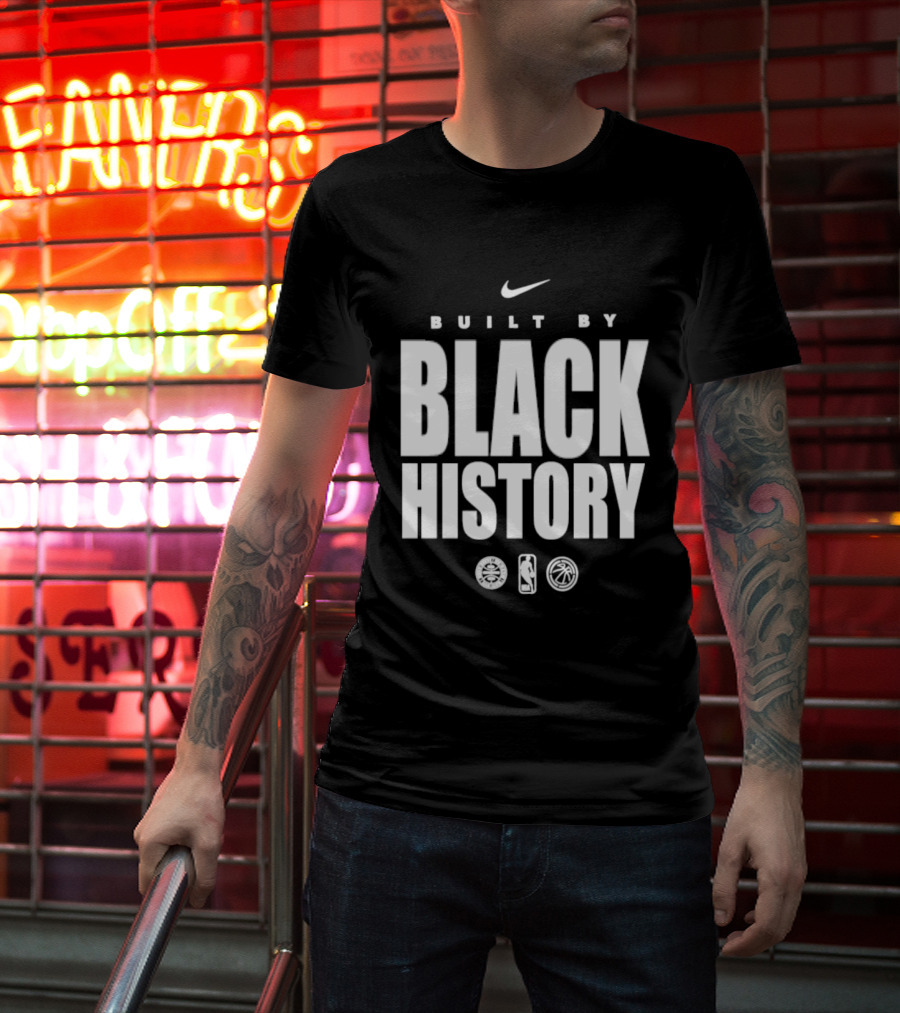 Nike Built By Black History San Antonio Spurs NBA T-Shirt