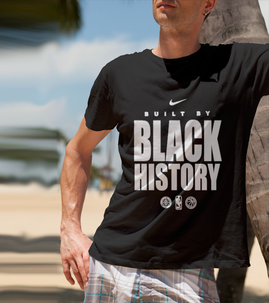 Nike Built By Black History San Antonio Spurs NBA T-Shirt