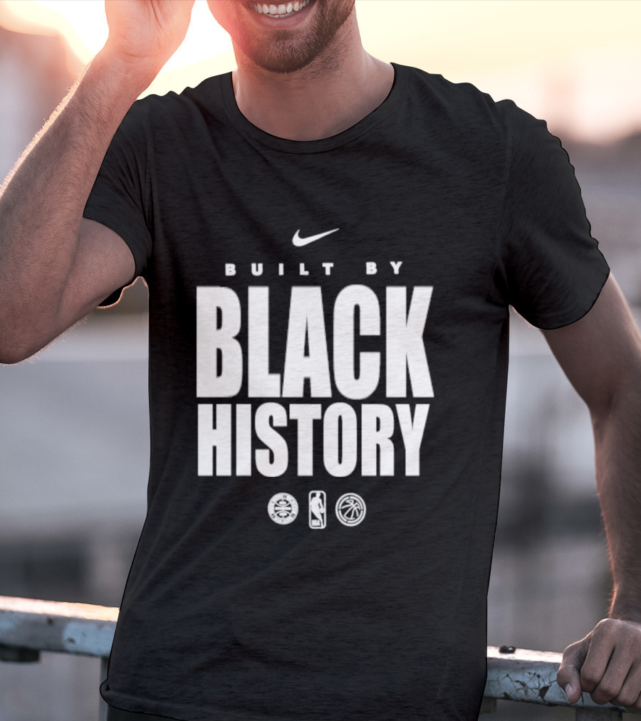 Nike Built By Black History San Antonio Spurs NBA T-Shirt