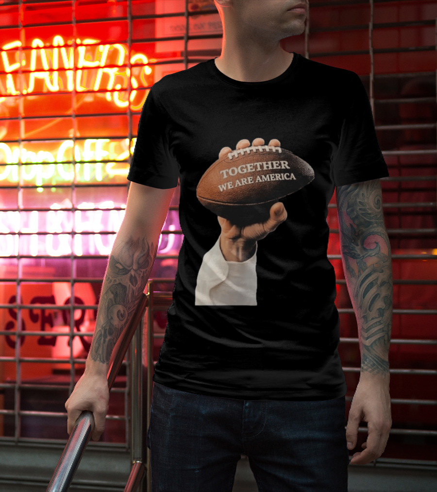 Bad Bunny Together We Are America 2026 Football Collaboration T-Shirt