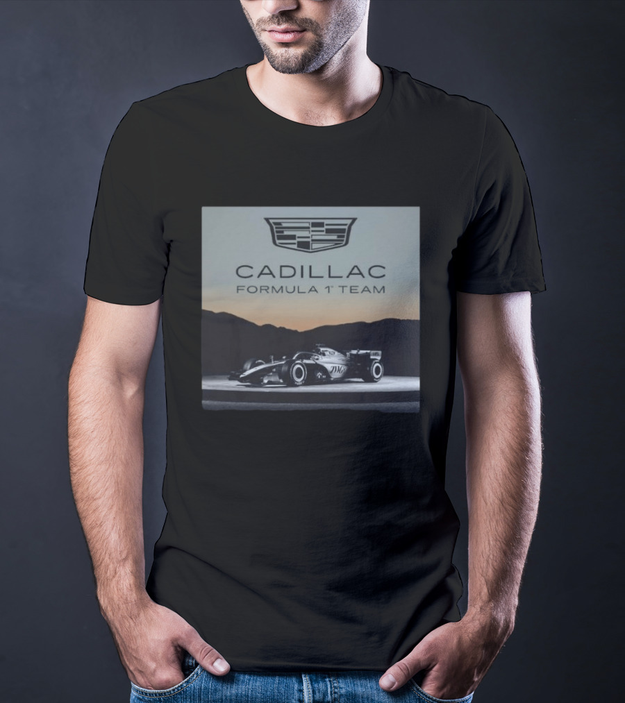 Cadillac Formula 1 Team Debut Car Closer Look Racing Concept T-Shirt
