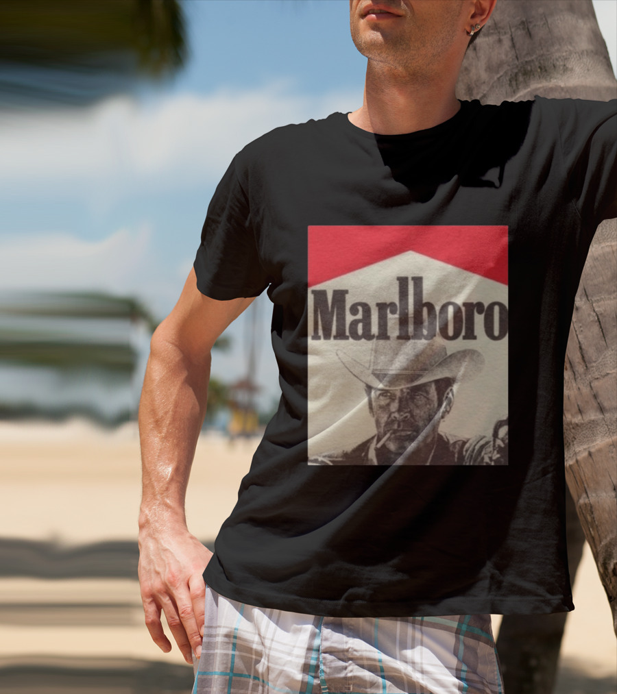 Marlboro Cigarettes Cowboy Marlboro Man Iconic Vintage Style 2026 T-Shirt