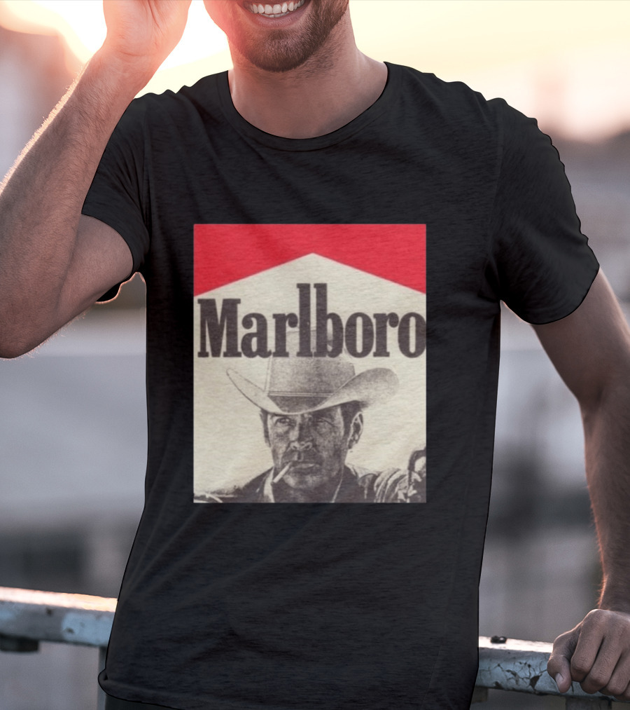 Marlboro Cigarettes Cowboy Marlboro Man Iconic Vintage Style 2026 T-Shirt