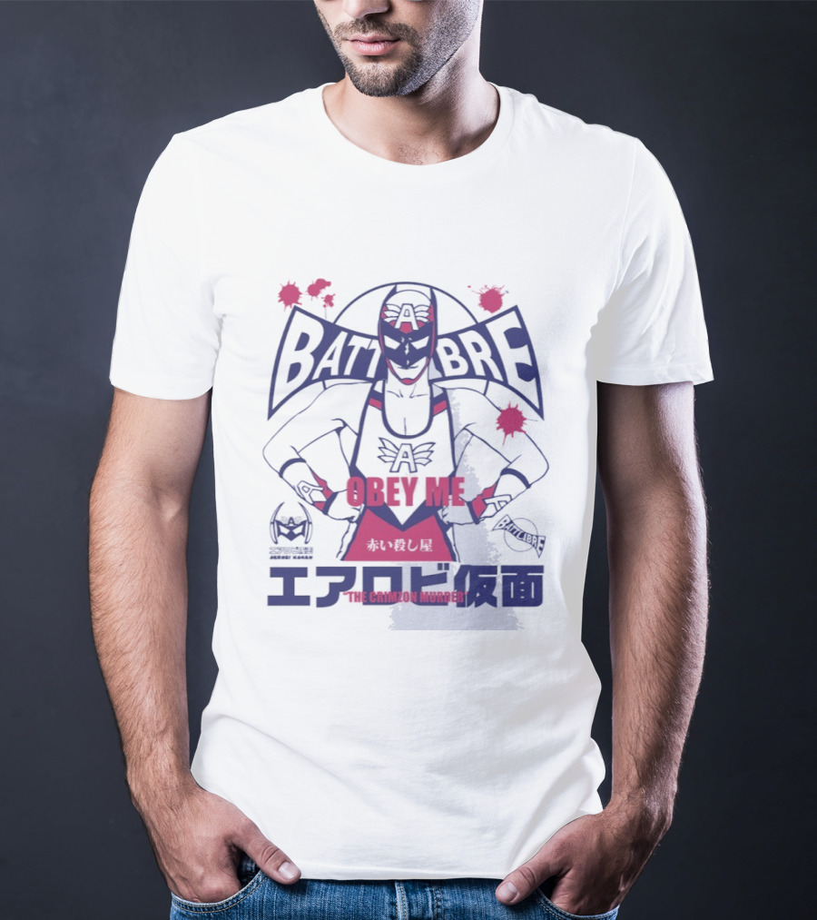 Obey Me The Crimson Murder Battlibre Japanese T-Shirt