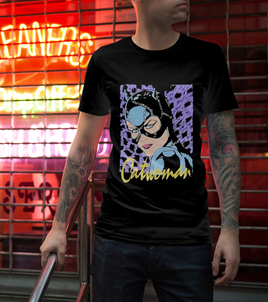Catwoman Batman Returns Iconic Masked T-Shirt