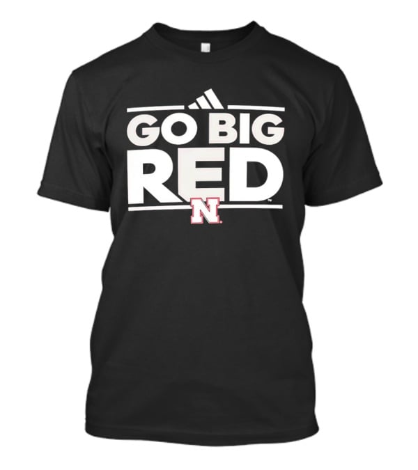 Adidas Nebraska Cornhuskers Go Big Red N T-Shirt