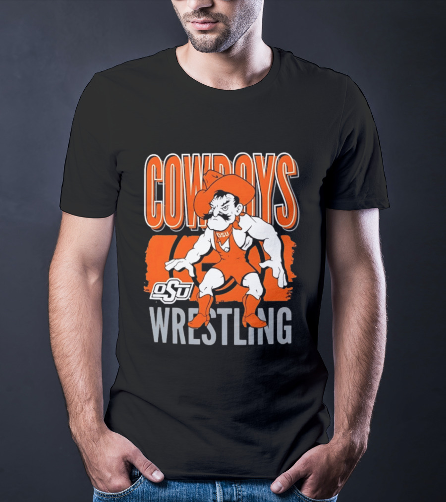 Cowboys OSU Wrestling Oklahoma State T-Shirt