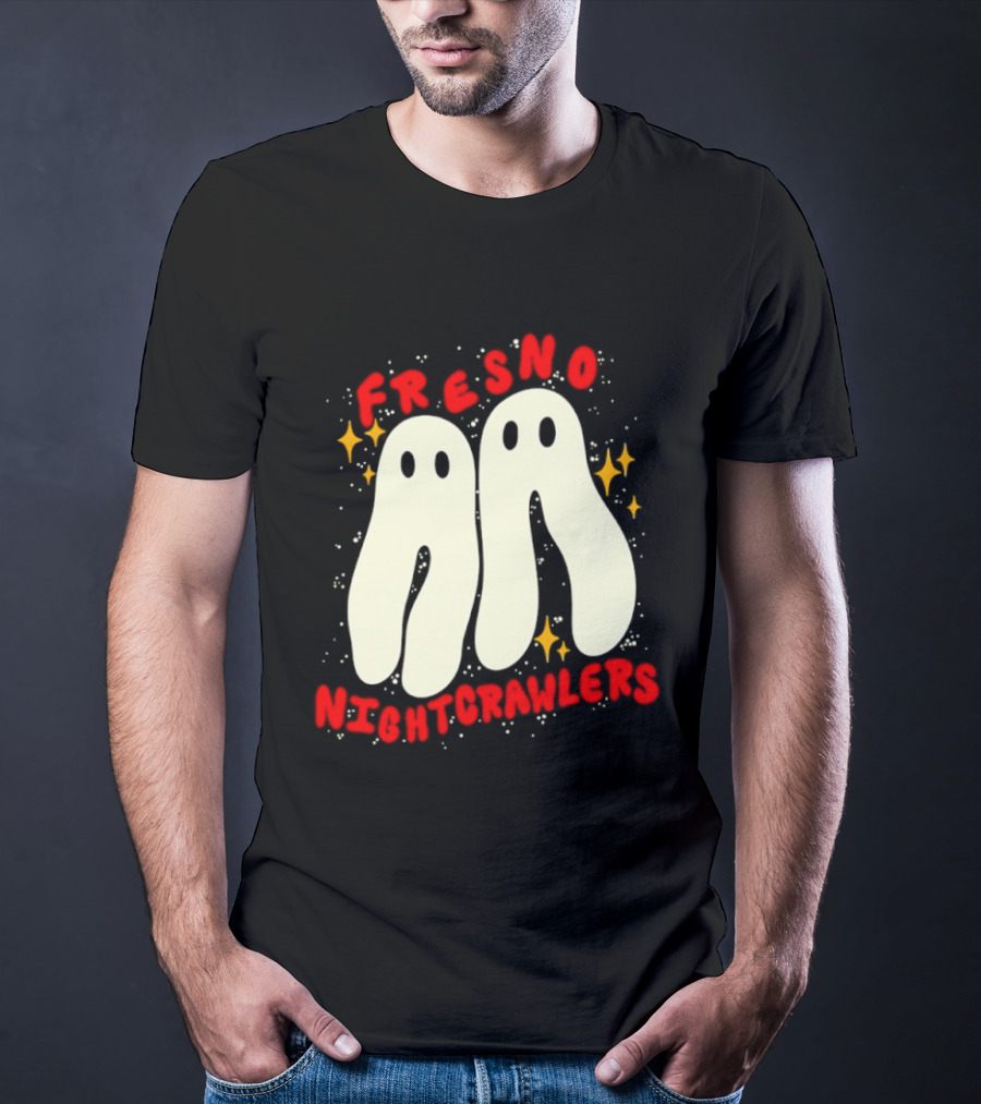 Fresno Nightcrawlers Ghost Legends Bright Starry Spirits T-Shirt