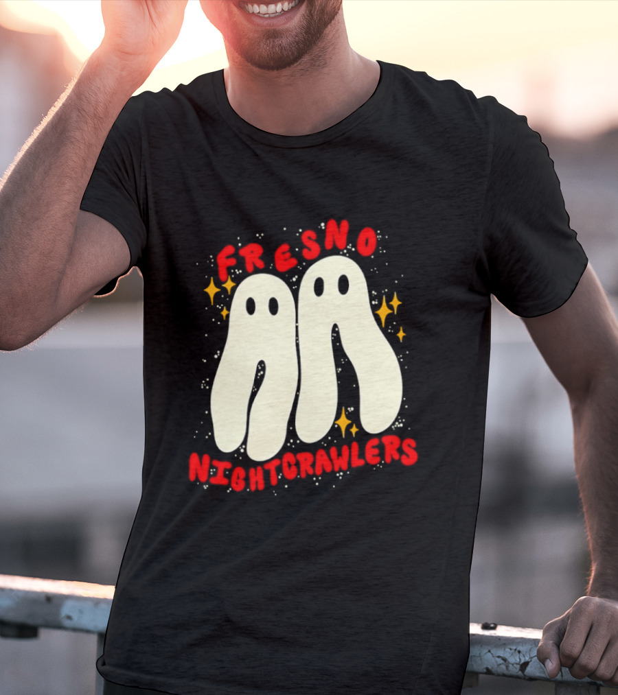 Fresno Nightcrawlers Ghost Legends Bright Starry Spirits T-Shirt