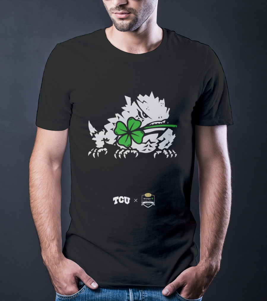 Clover Horned Frog TCU And Homefield Collaboration T-Shirt