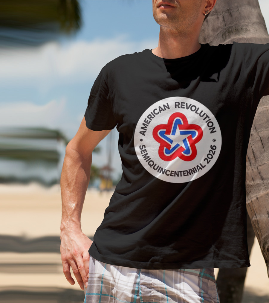 American Revolution Semiquincentennial 2026 Star T-Shirt