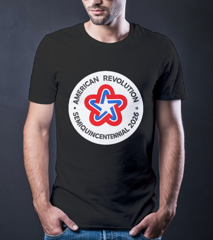 American Revolution Semiquincentennial 2026 Star T-Shirt
