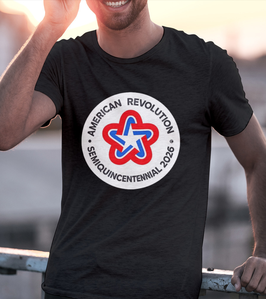 American Revolution Semiquincentennial 2026 Star T-Shirt