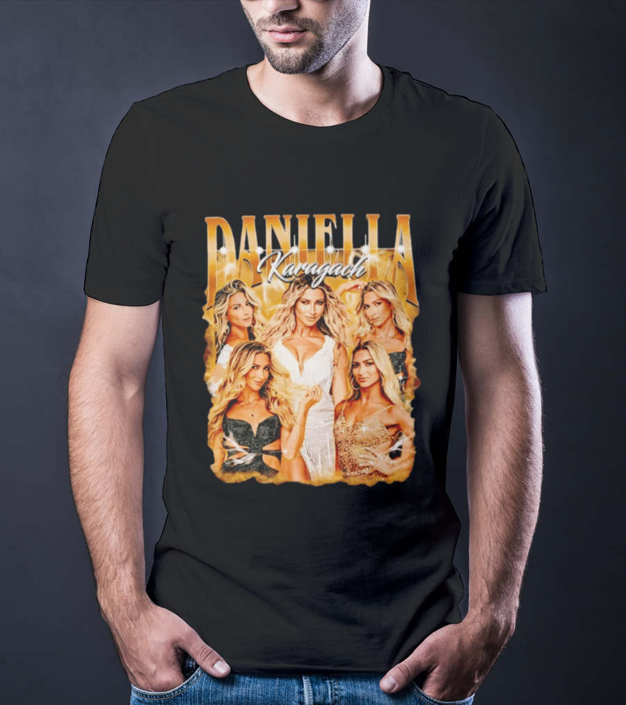 Daniella Karagach Bootleg Glam Look Sparkle T-Shirt