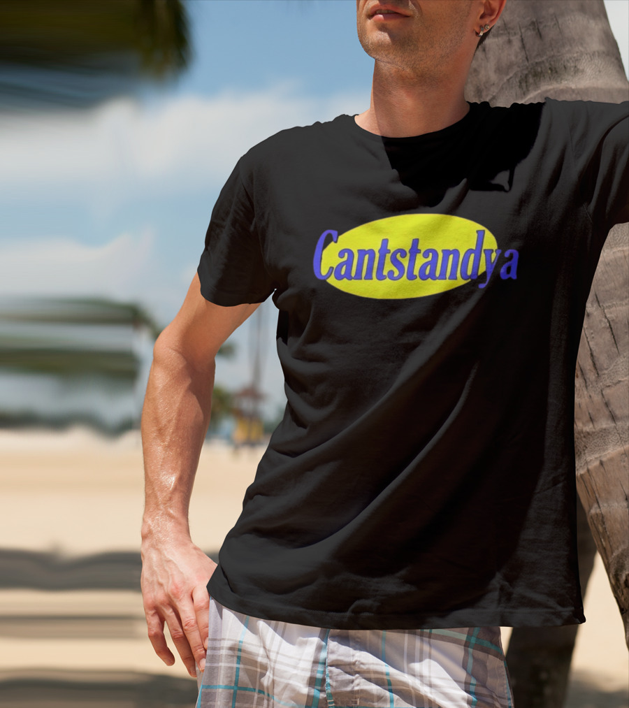 Cantstandya Classic Bold Text Oval T-Shirt