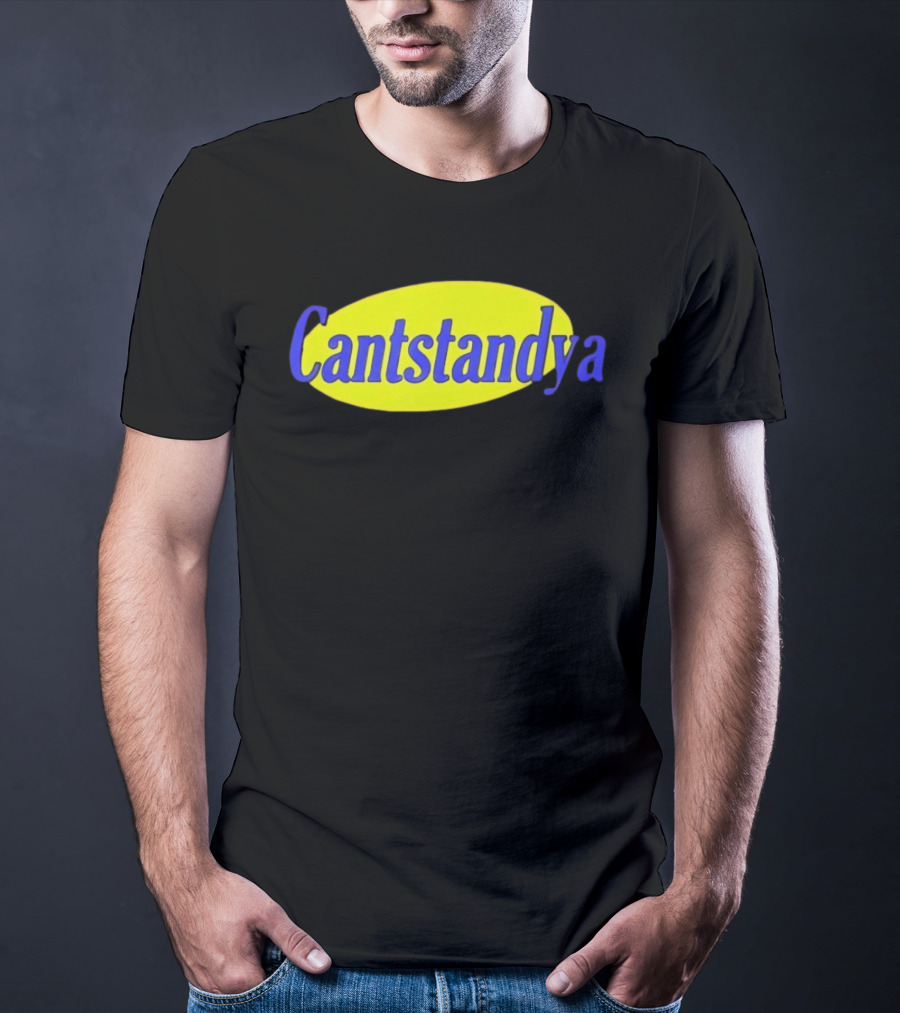 Cantstandya Classic Bold Text Oval T-Shirt