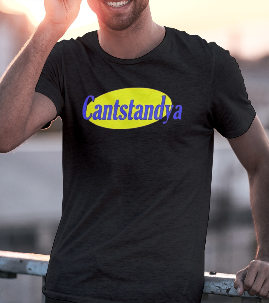 Cantstandya Classic Bold Text Oval T-Shirt