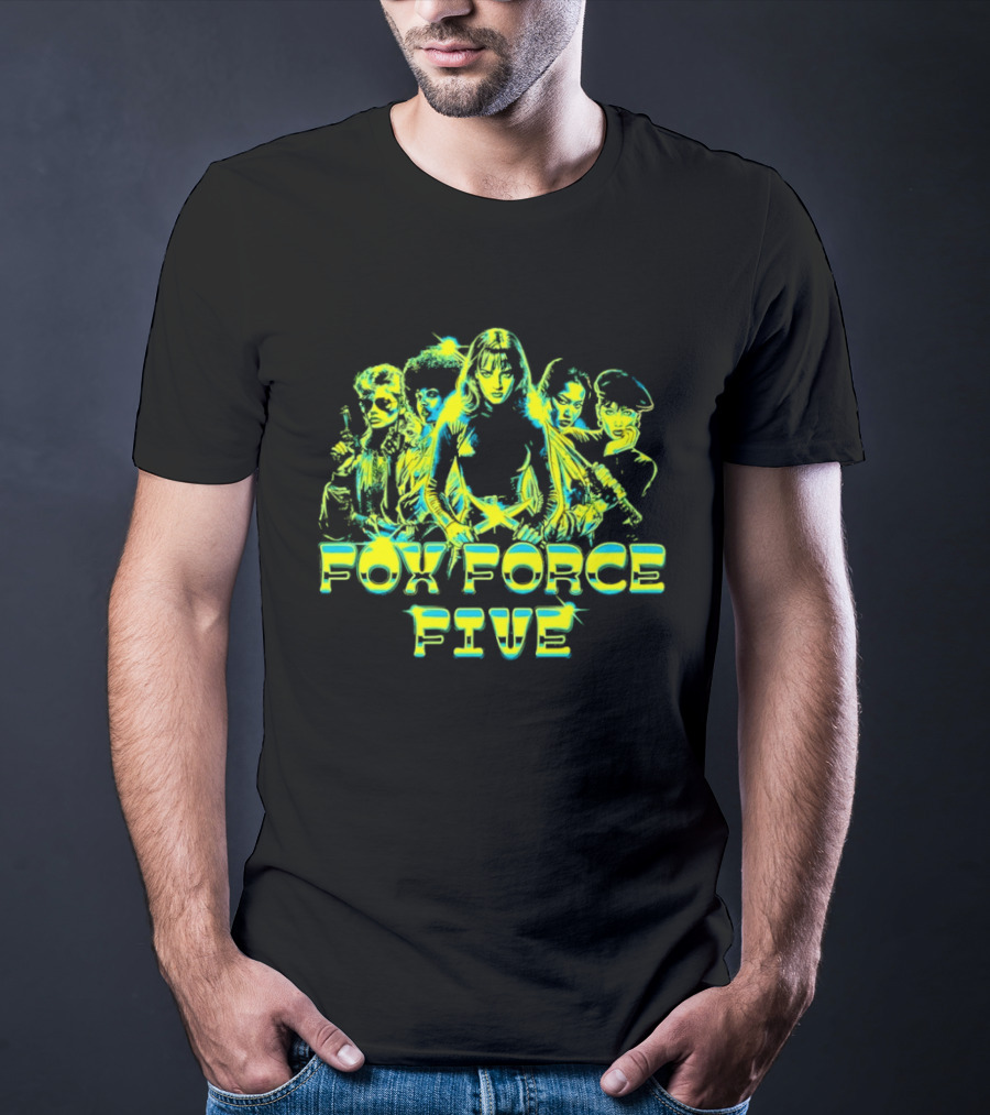 Fox Force Five Pulp Fiction Inspired Team T-Shirt
