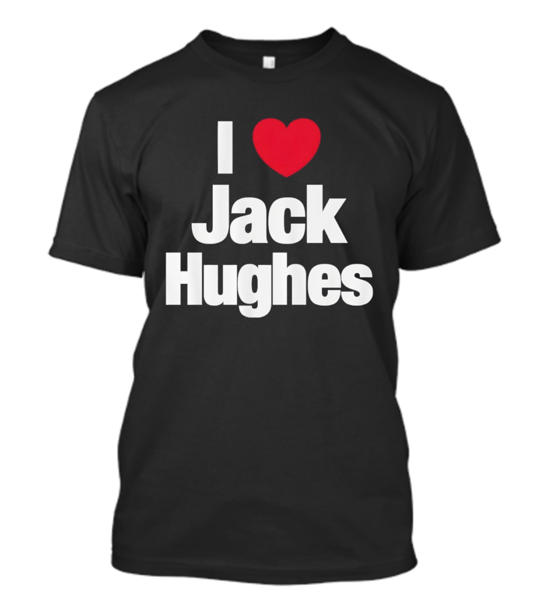 I Love Jack Hughes USA Hockey American Olympic T-Shirt