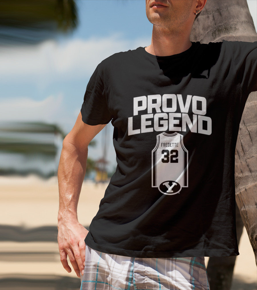 Provo Legend Fredette 32 Byu Cougars T-Shirt