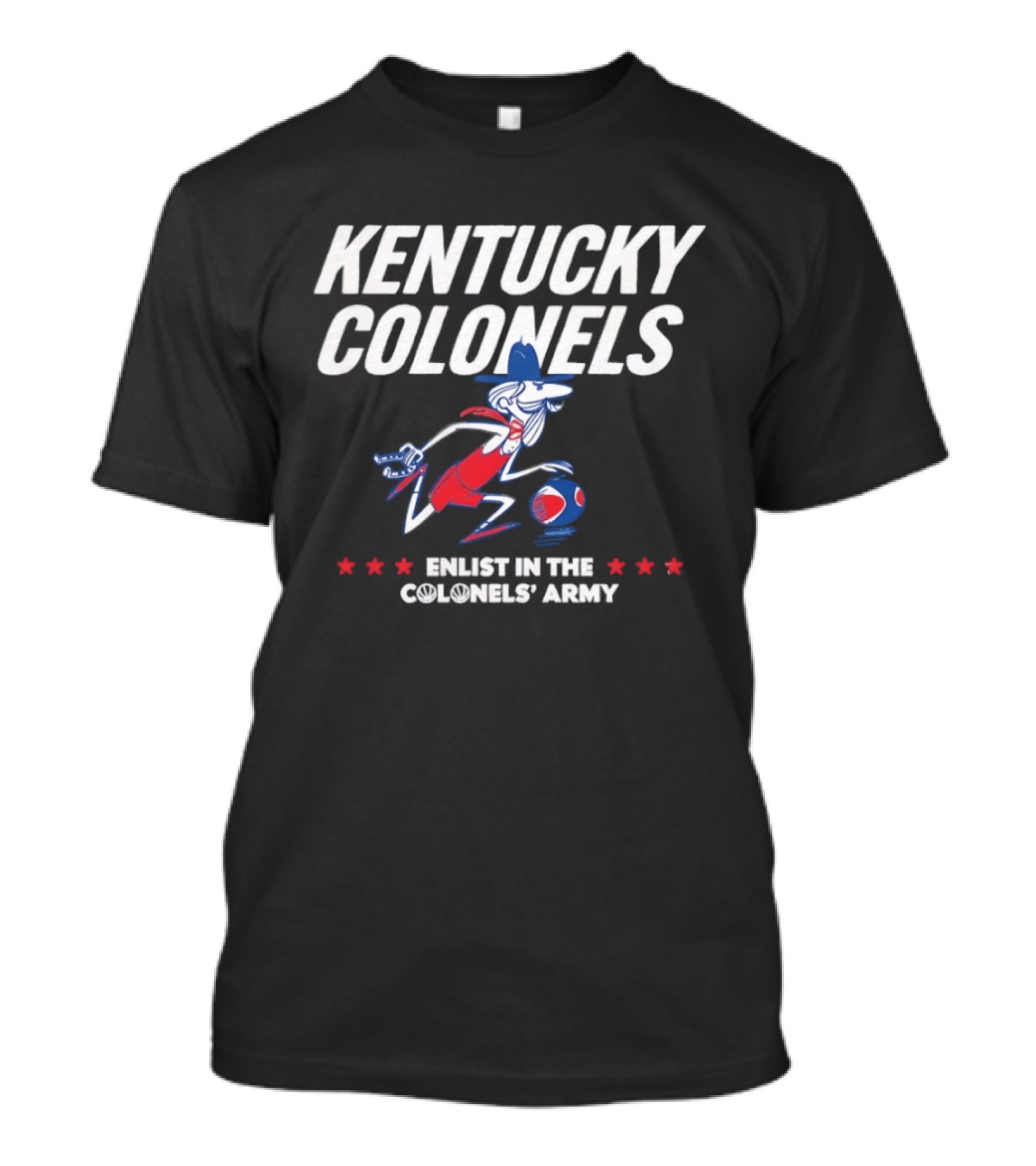 Kentucky Colonels Enlist In The Colonels' Army American Basketball Association T-Shirt