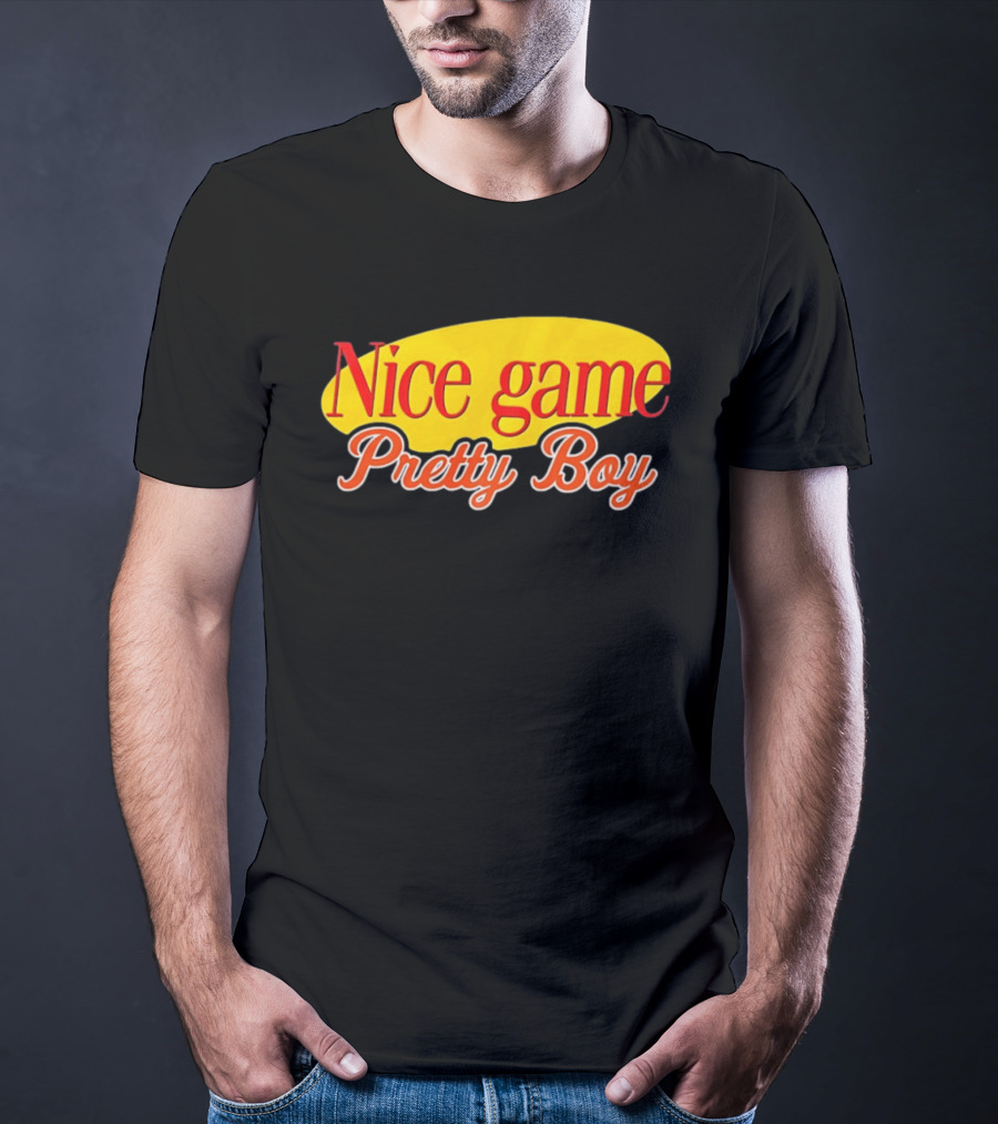 Nice Game Pretty Boy New York Mets Vintage Retro Baseball Fan T-Shirt
