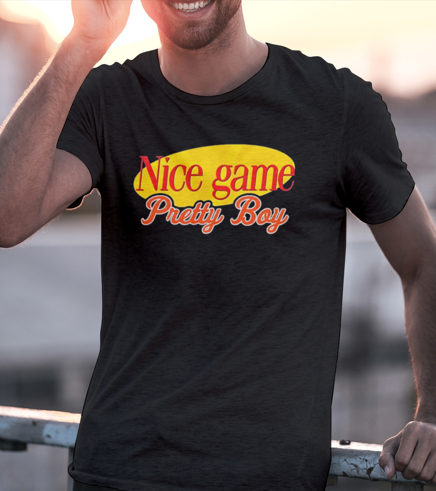 Nice Game Pretty Boy New York Mets Vintage Retro Baseball Fan T-Shirt