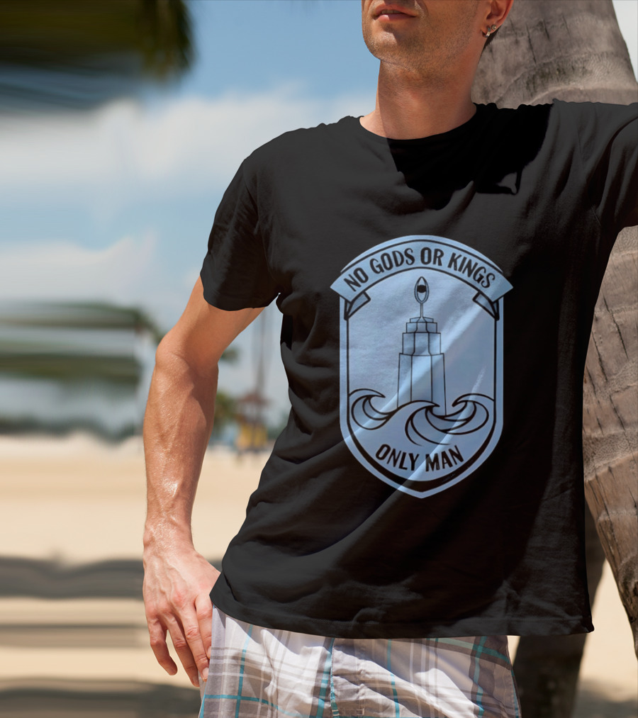 Bioshock No Gods Or Kings Only Man Rapture Lighthouse Crest T-Shirt