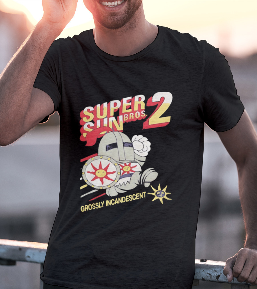 Super Sun Bros 2 Grossly Incandescent Knight Adventure T-Shirt