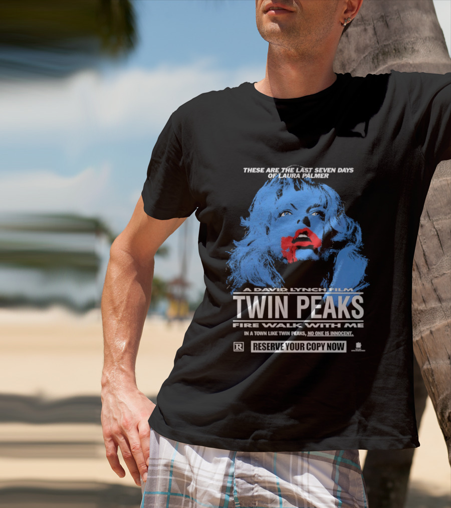 These Are The Last Seven Days Of Laura Palmer David Lynch Twin Peaks Fire Walk With Me T-Shirt