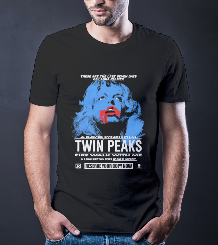 These Are The Last Seven Days Of Laura Palmer David Lynch Twin Peaks Fire Walk With Me T-Shirt