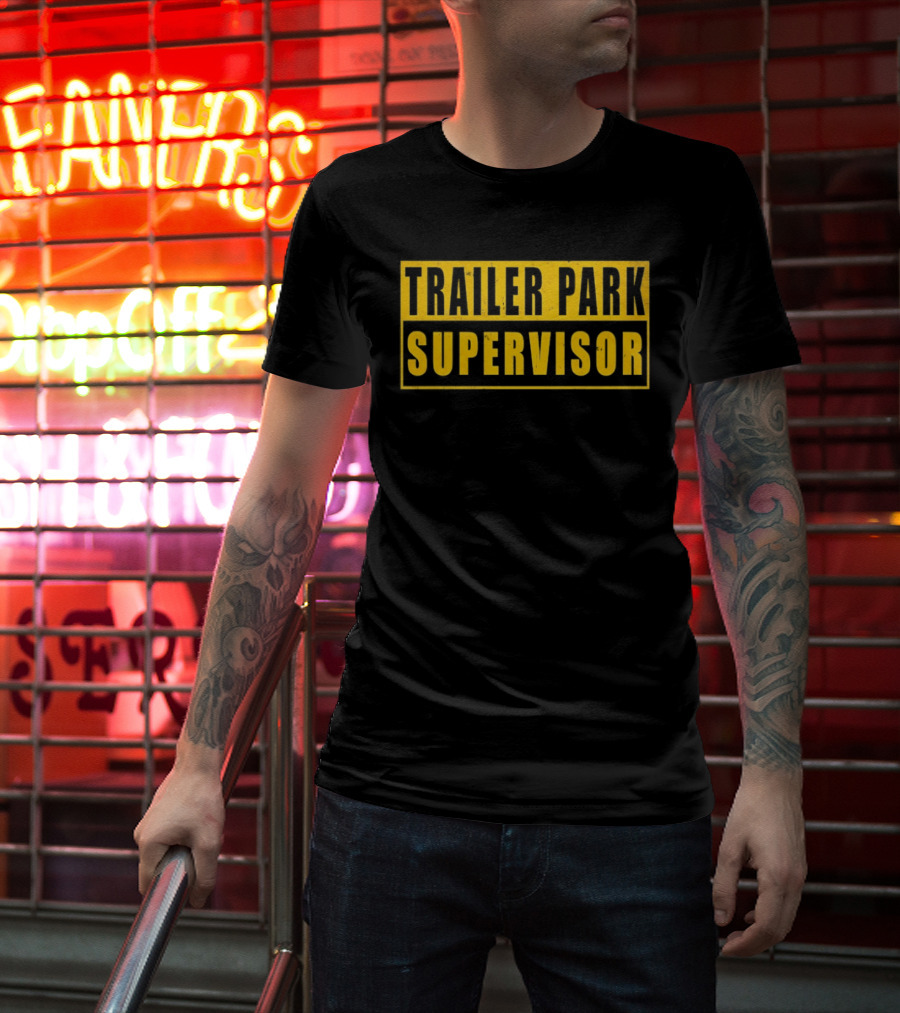 Trailer Park Supervisor Vintage Yellow Grunge T-Shirt