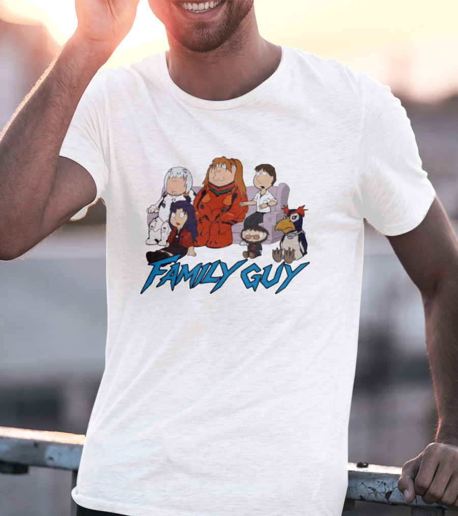 Family Guy Characters Anime T-Shirt