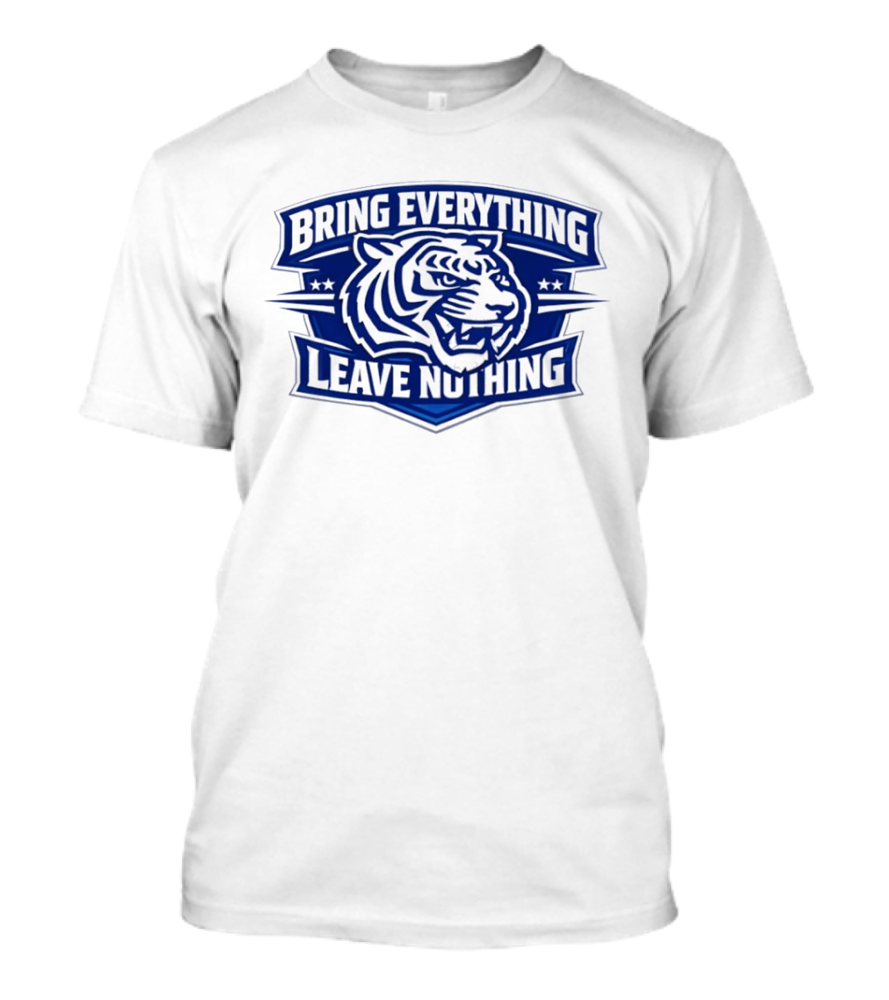 Bring Everything Leave Nothing Tiger T-Shirt