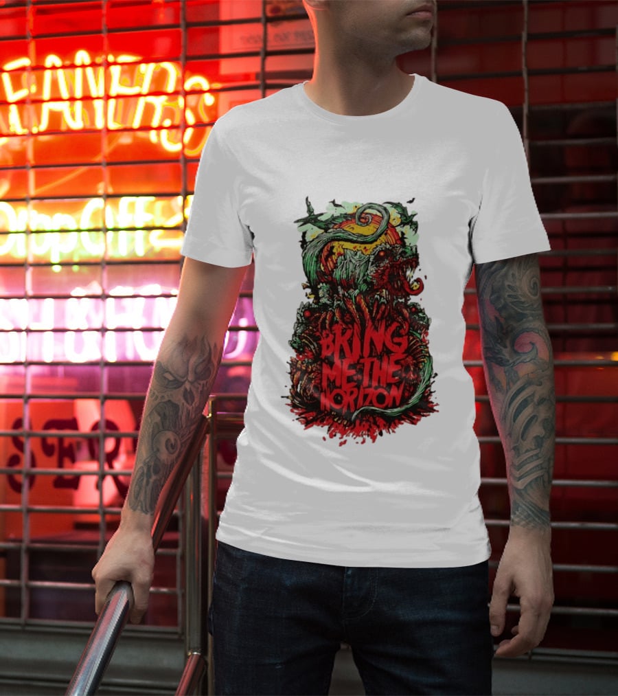 Bring Me The Horizon Dino Monster T-Shirt