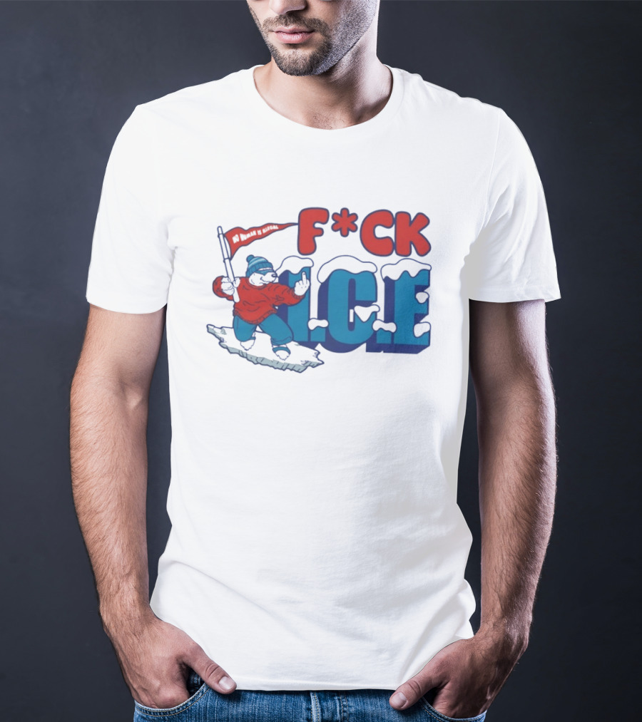 Chinga La Migra F*ck ICE No Human Is Illegal Abolish T-Shirt