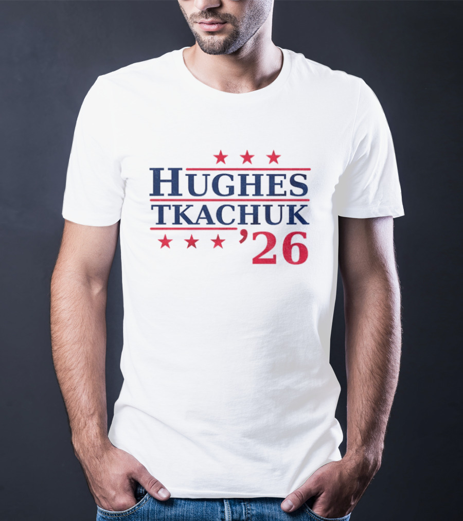 Hughes Tkachuk 26 USA Hockey Gold Medal Legends T-Shirt
