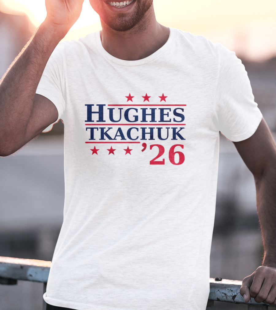 Hughes Tkachuk 26 USA Hockey Gold Medal Legends T-Shirt
