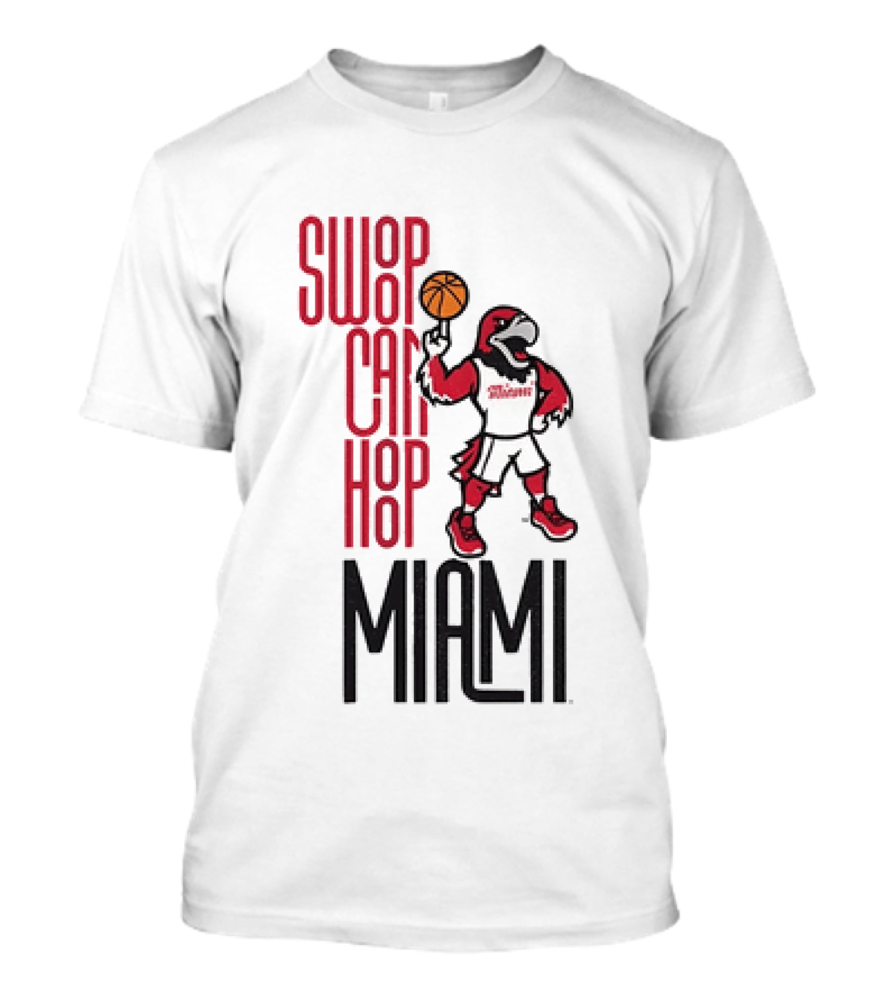 Swoop Can Hoop Miami RedHawks Basketball T-Shirt