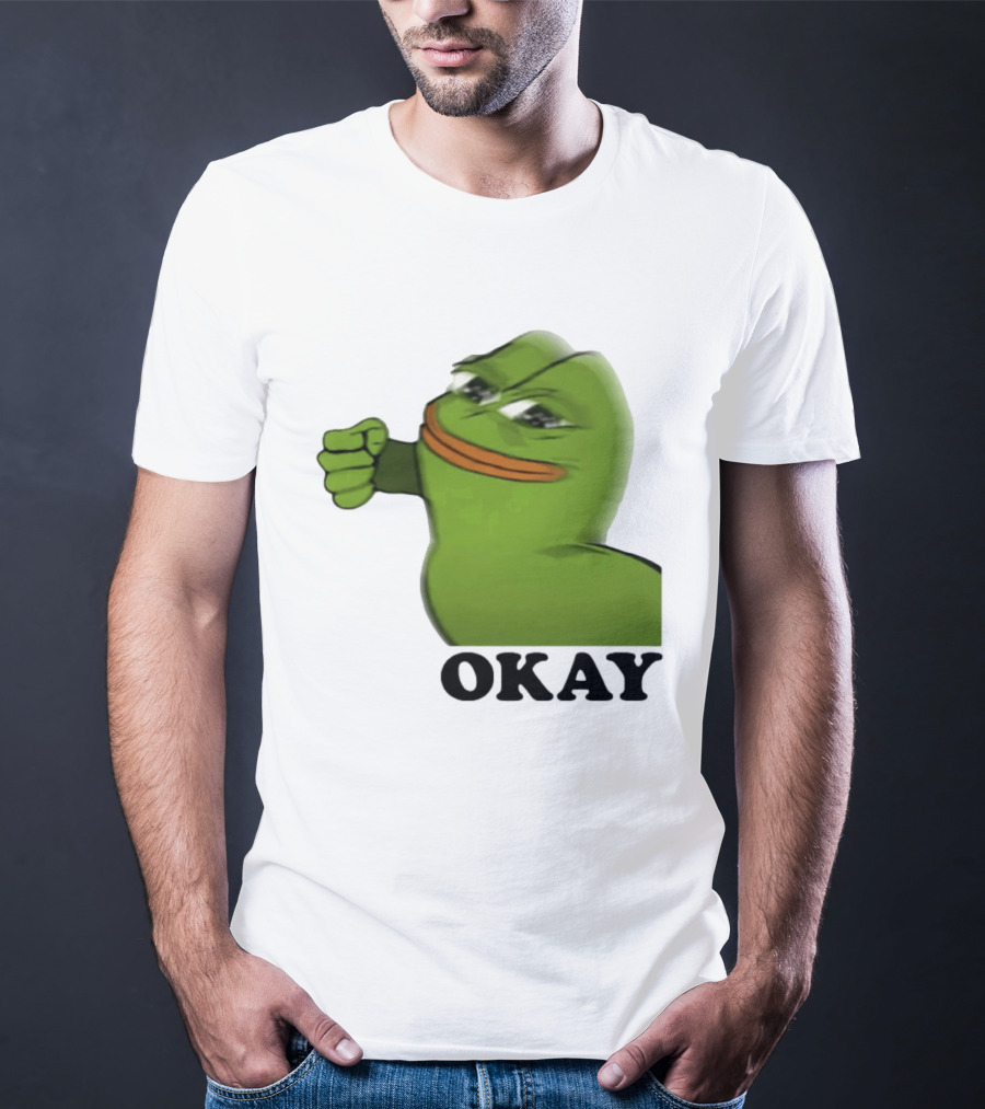 Okay Pepe Frog Punching Nazis Kid T-Shirt