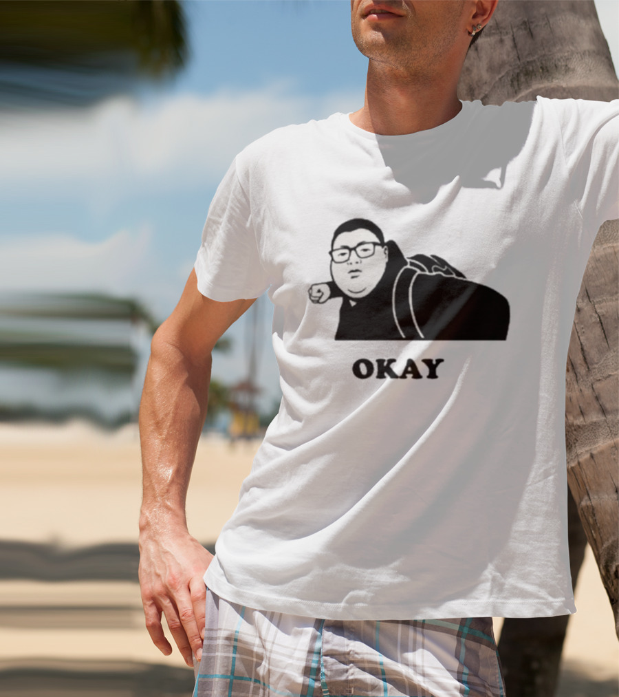 Young Man Okay Anti ICE Protest Okay Punching Gesture T-Shirt