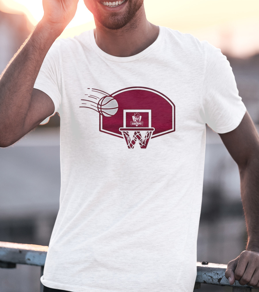 South Carolina Gamecocks Basketball Backboard Basketball Hoops T-Shirt