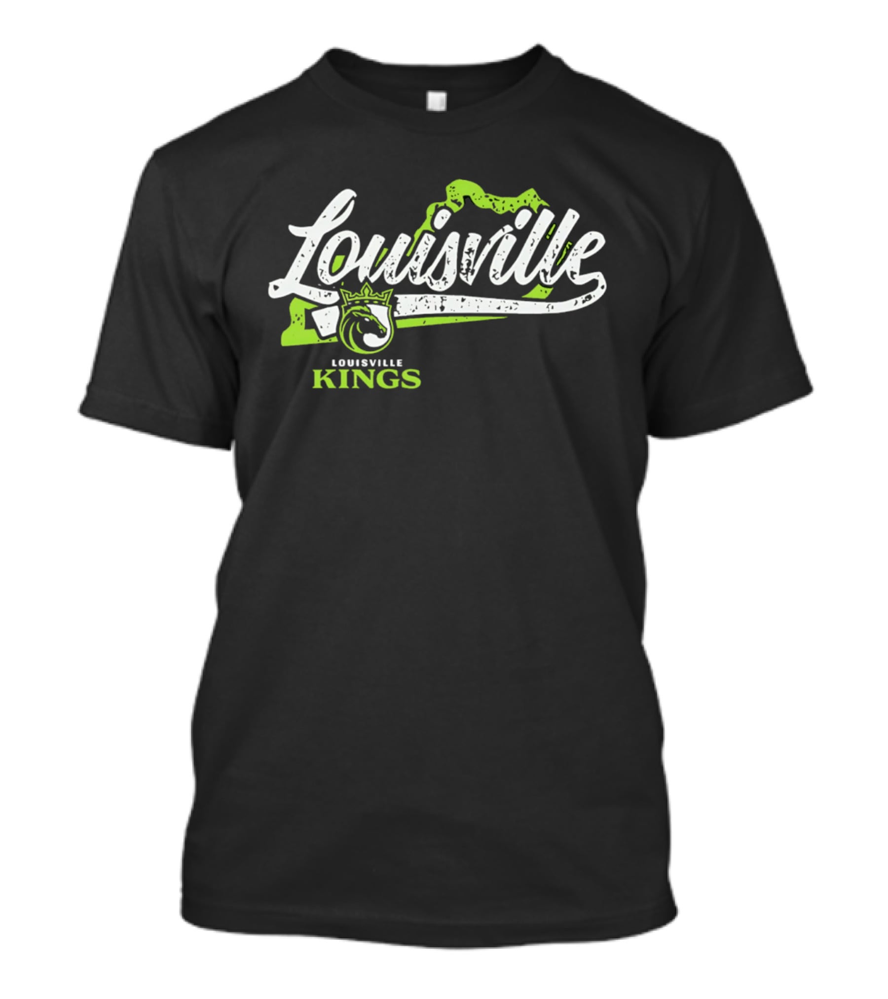 Louisville Kings Map State T-Shirt