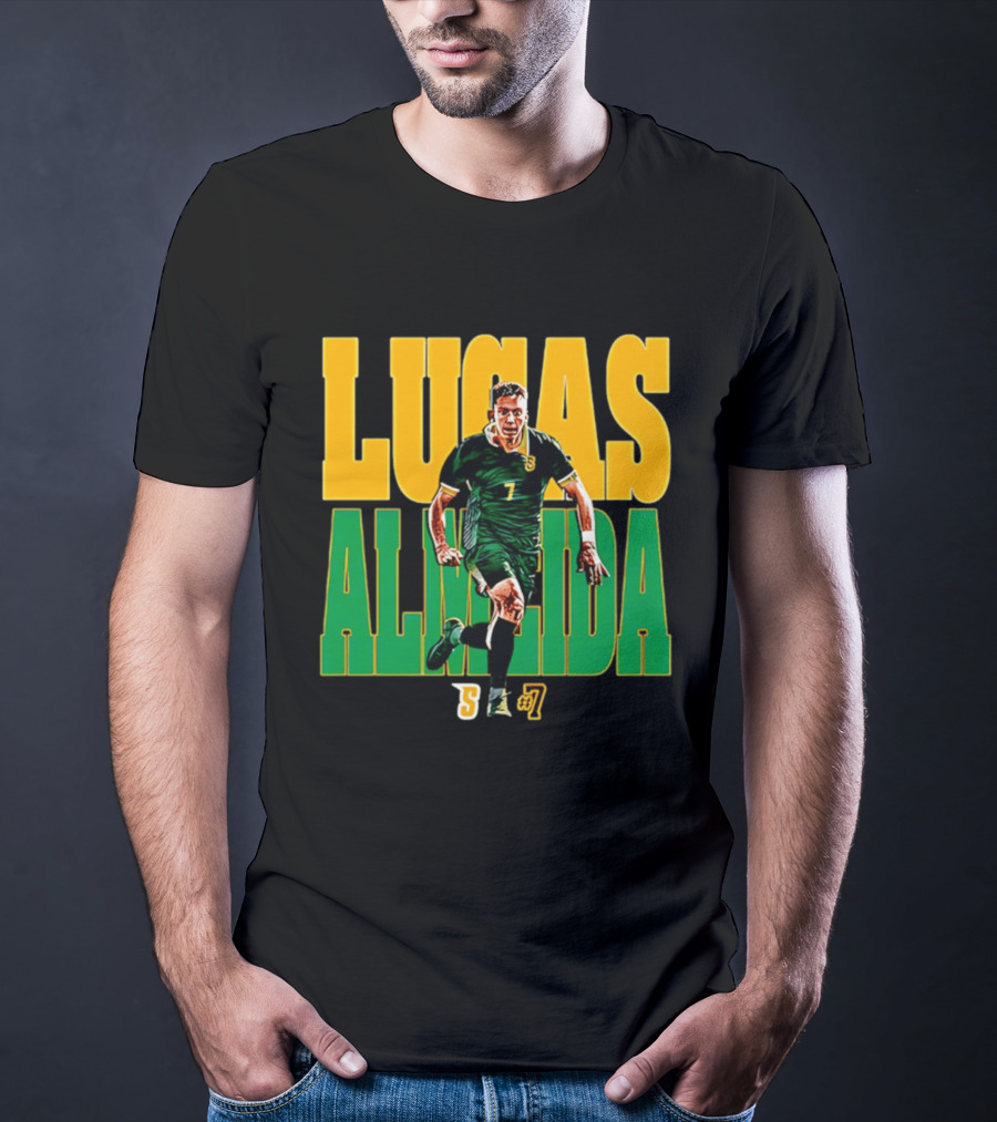 Lucas Almeida Siena Soccer 7 NCAA 26 T-Shirt